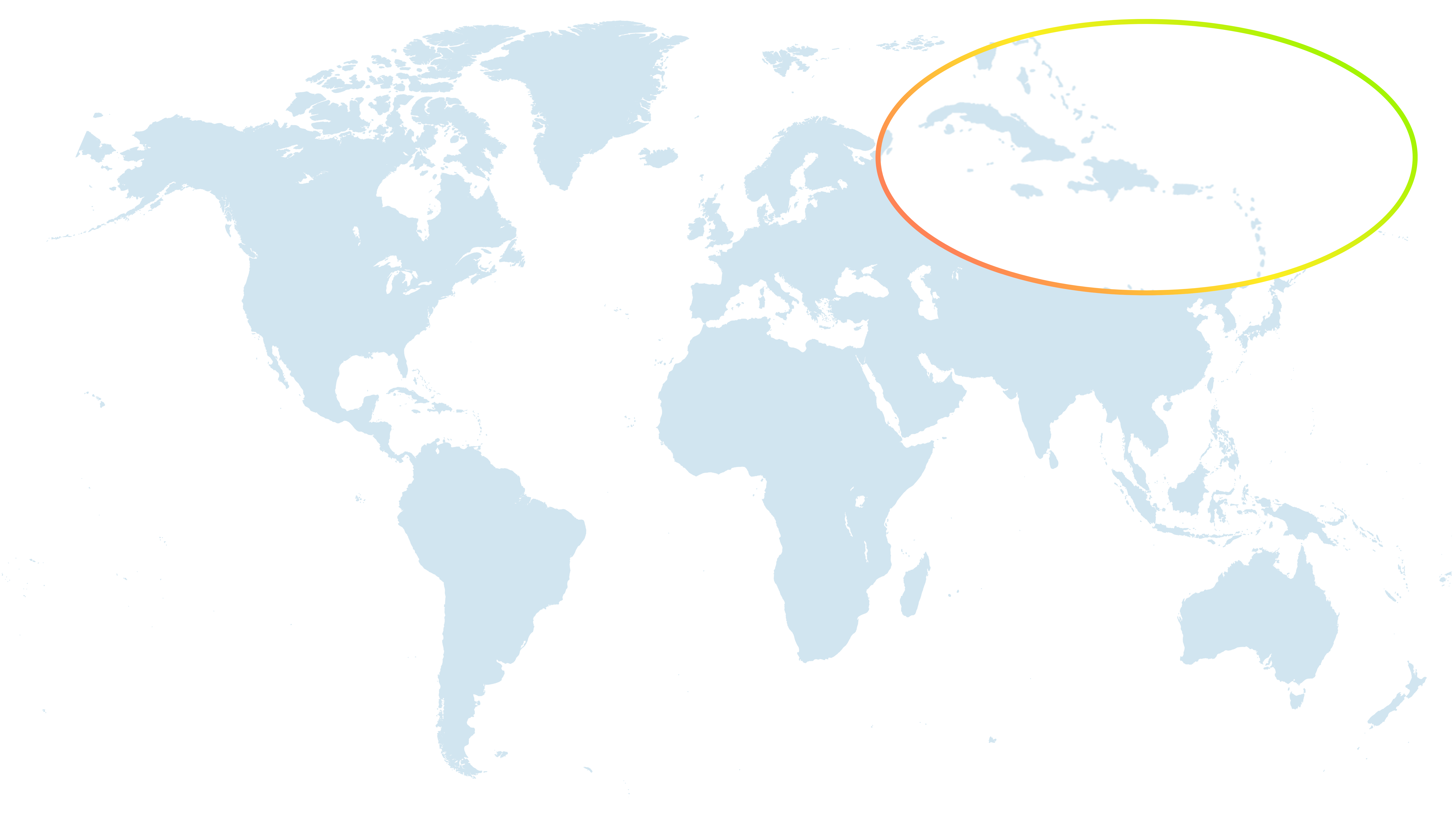 Undersea Expeditions destination map
